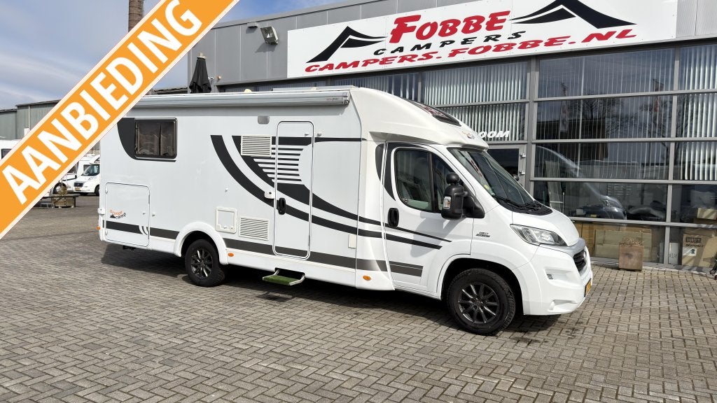 Aktieprijs Bomvol Queensbed Sunlight T69 Orangecamp 16 150pk, Sunlight, Ringverwarming, Fiat, Bedrijf