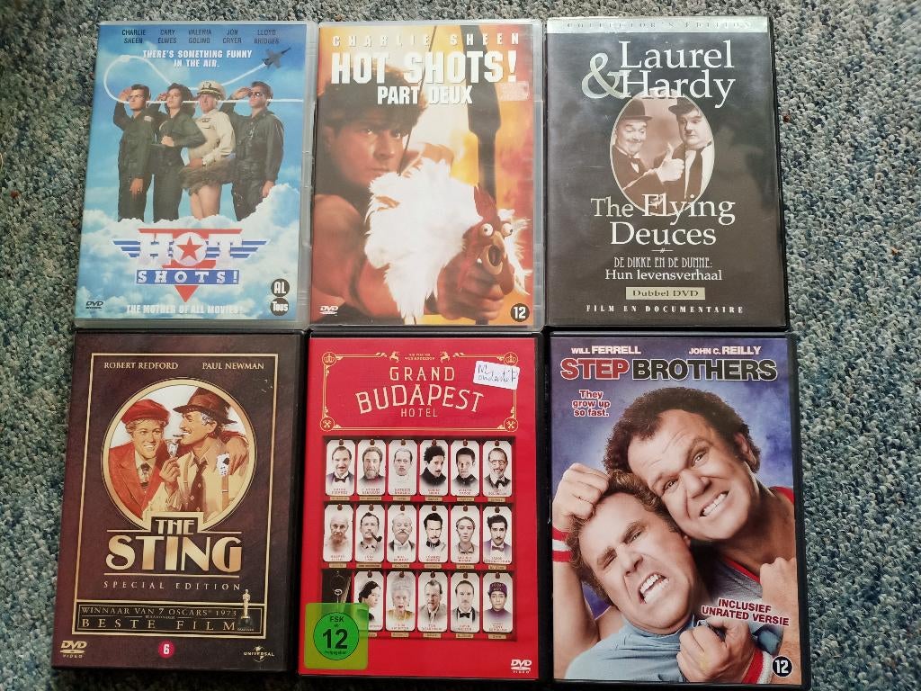 Diverse Comedy Komedie films 80 stuks vanaf..., Alle leeftijden, Ophalen of Verzenden, Zo goed als nieuw