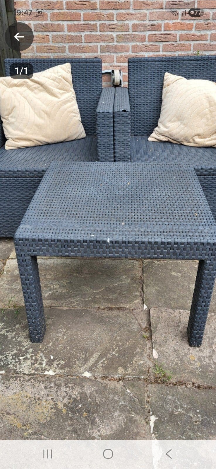 tuinset, Tuin en Terras, Ophalen, Gebruikt