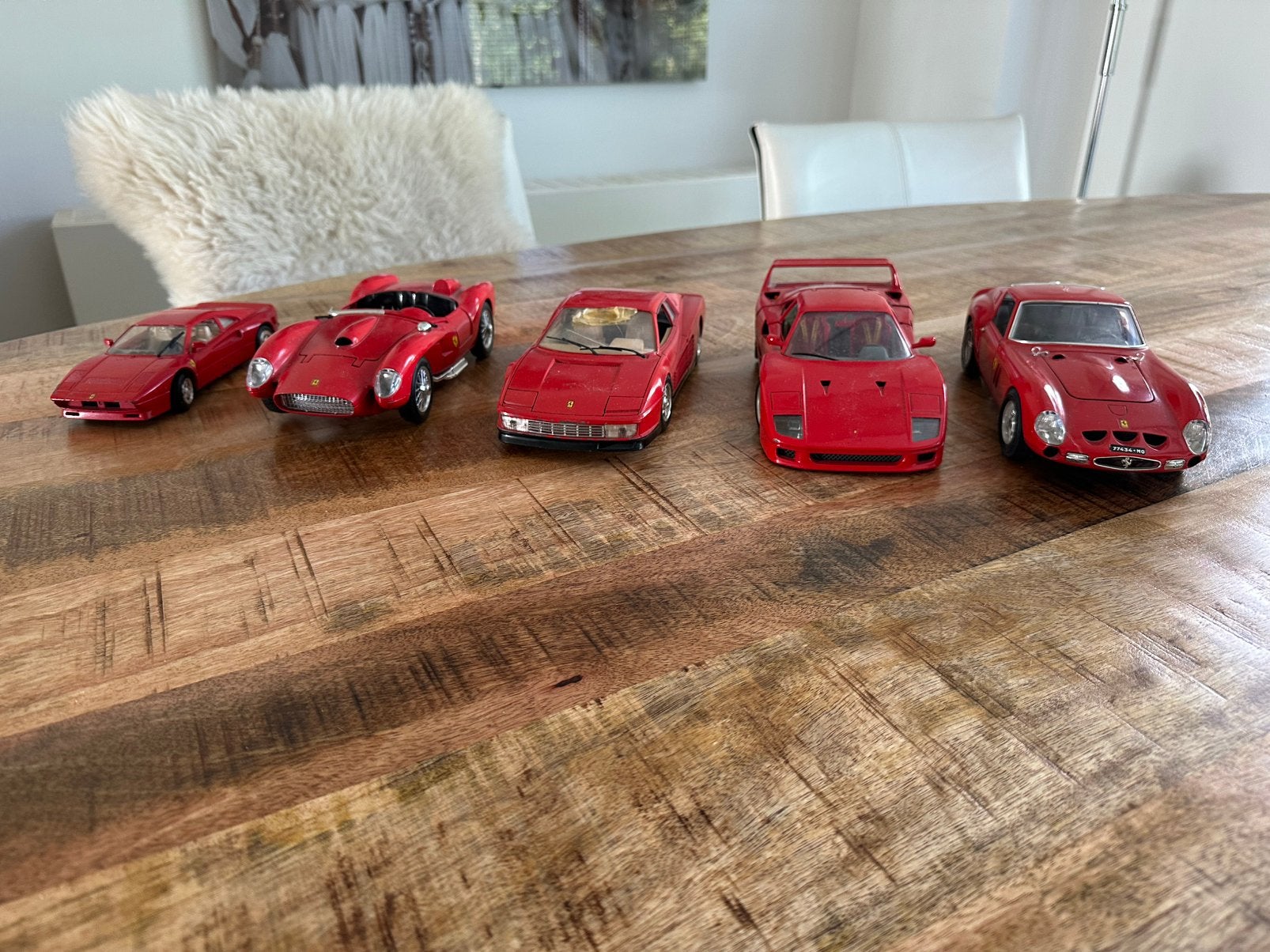 Collectie Ferrari modelauto's 1:18 en 1:24, Hobby en Vrije tijd, Modelauto's | 1:18, Ophalen of Verzenden, Gebruikt, Auto, Bburago