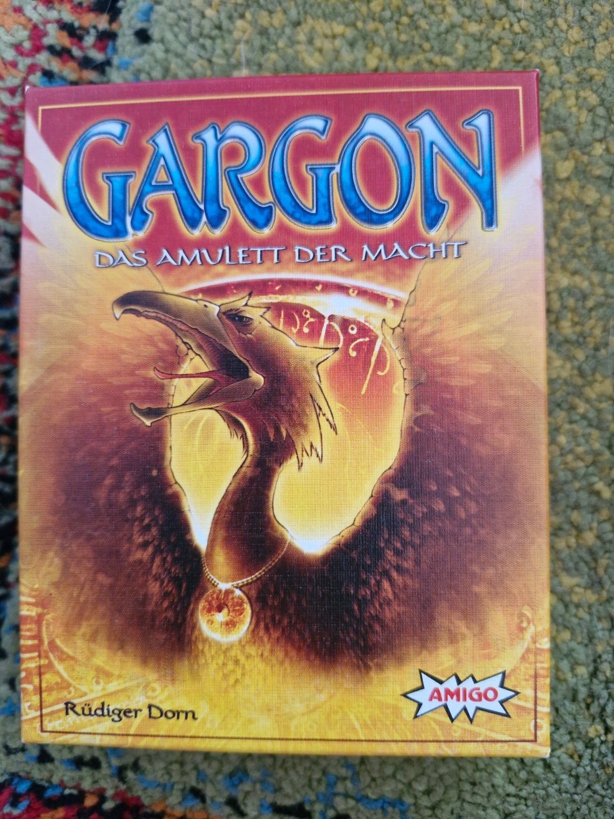 Gargon: Das Amulett der Macht - Bordspel van Rüdiger Dorn, Ophalen of Verzenden, Gebruikt, Amigo