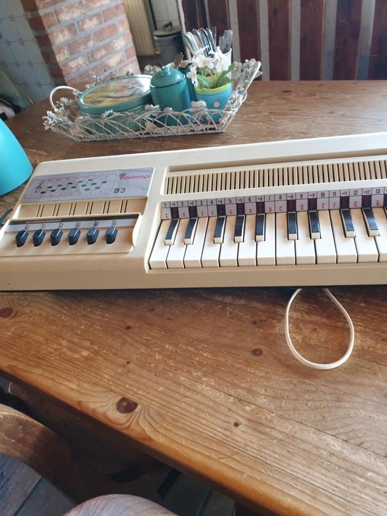Bontempi orgeltje met boekje !!, Muziek en Instrumenten, Orgels, Ophalen of Verzenden, 1 klavier, Orgel