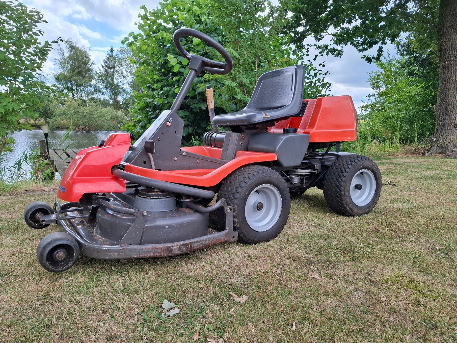 Husqvarna zitmaaier rier 13 bio-clip, Ophalen, Gebruikt, Husqvarna, 90 tot 120 cm