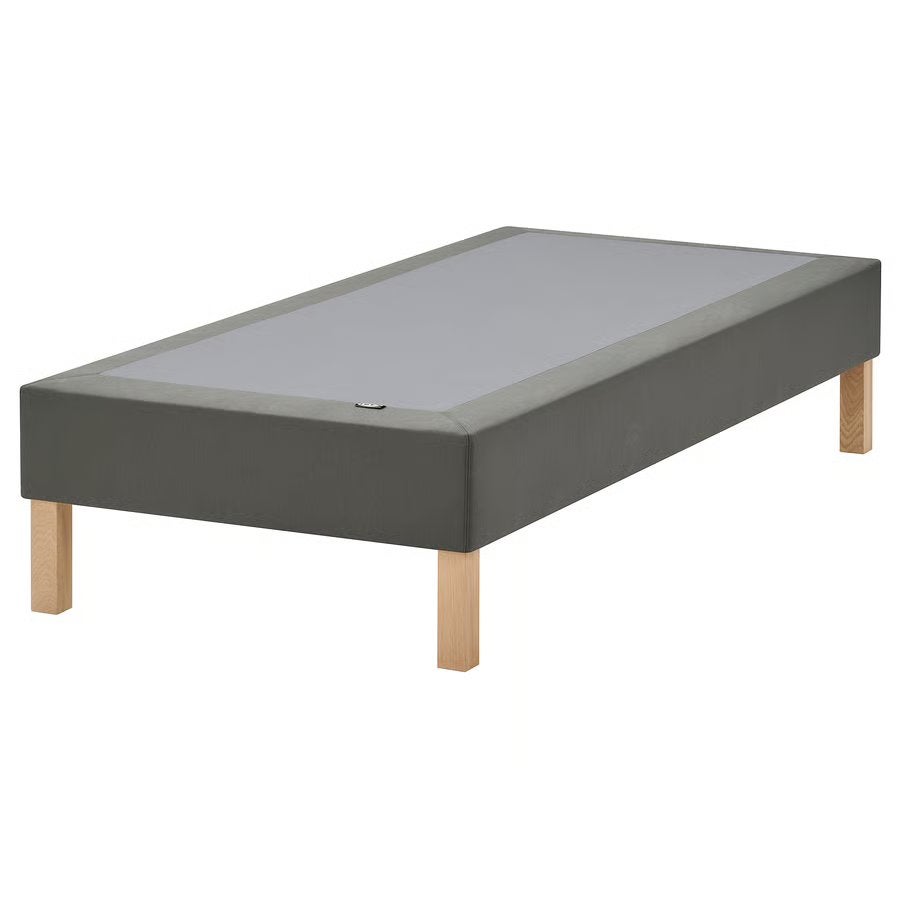Ikea bed 2 lattenbodems Lyngør 90x200cm - gratis af te halen, Ophalen, Zo goed als nieuw, Tweepersoons, 180 cm