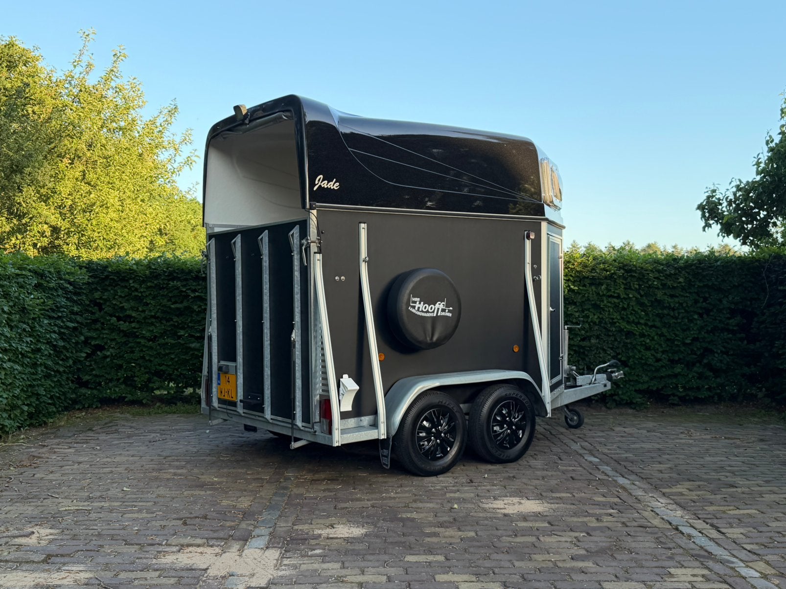 Nieuwstaat 2 paards xxtrail, aluminium bodem en zadelkamer, Dieren en Toebehoren, Paarden en Pony's | Trailers en Aanhangwagens