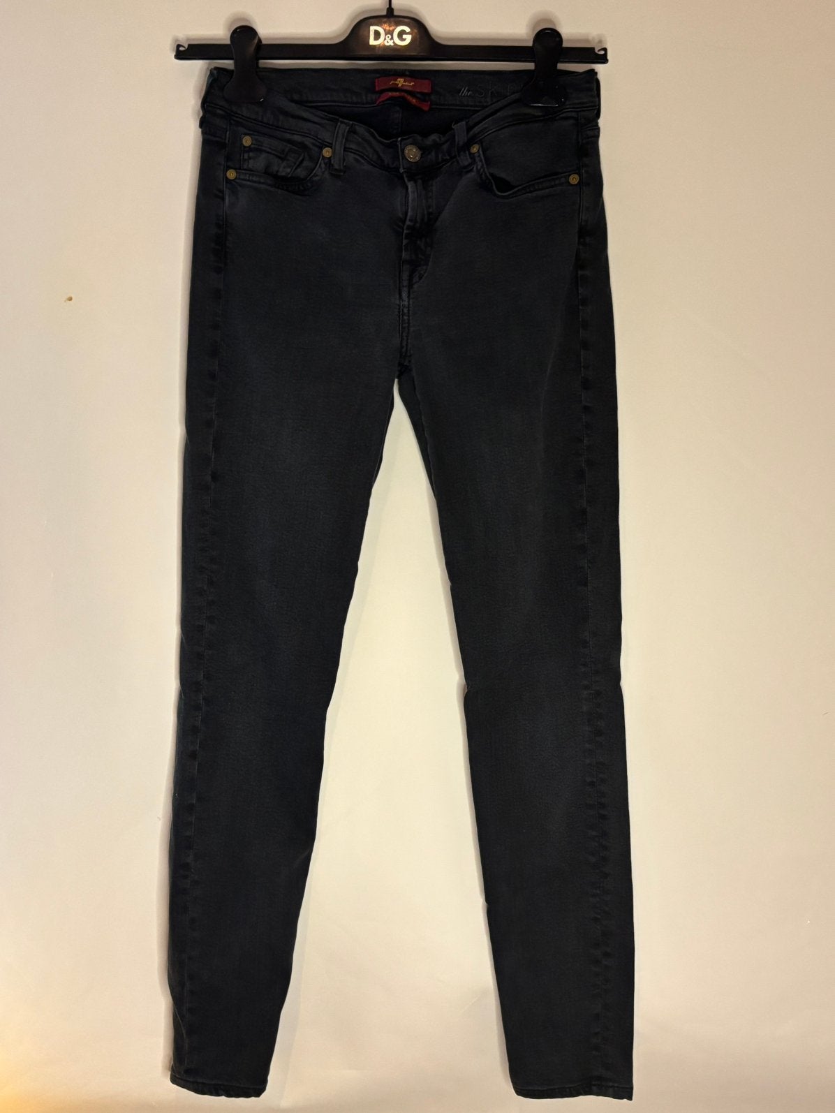 7 for all mankind grijze jeans maat 30, ., Ophalen of Verzenden, Zo goed als nieuw, W30 - W32 (confectie 38/40)