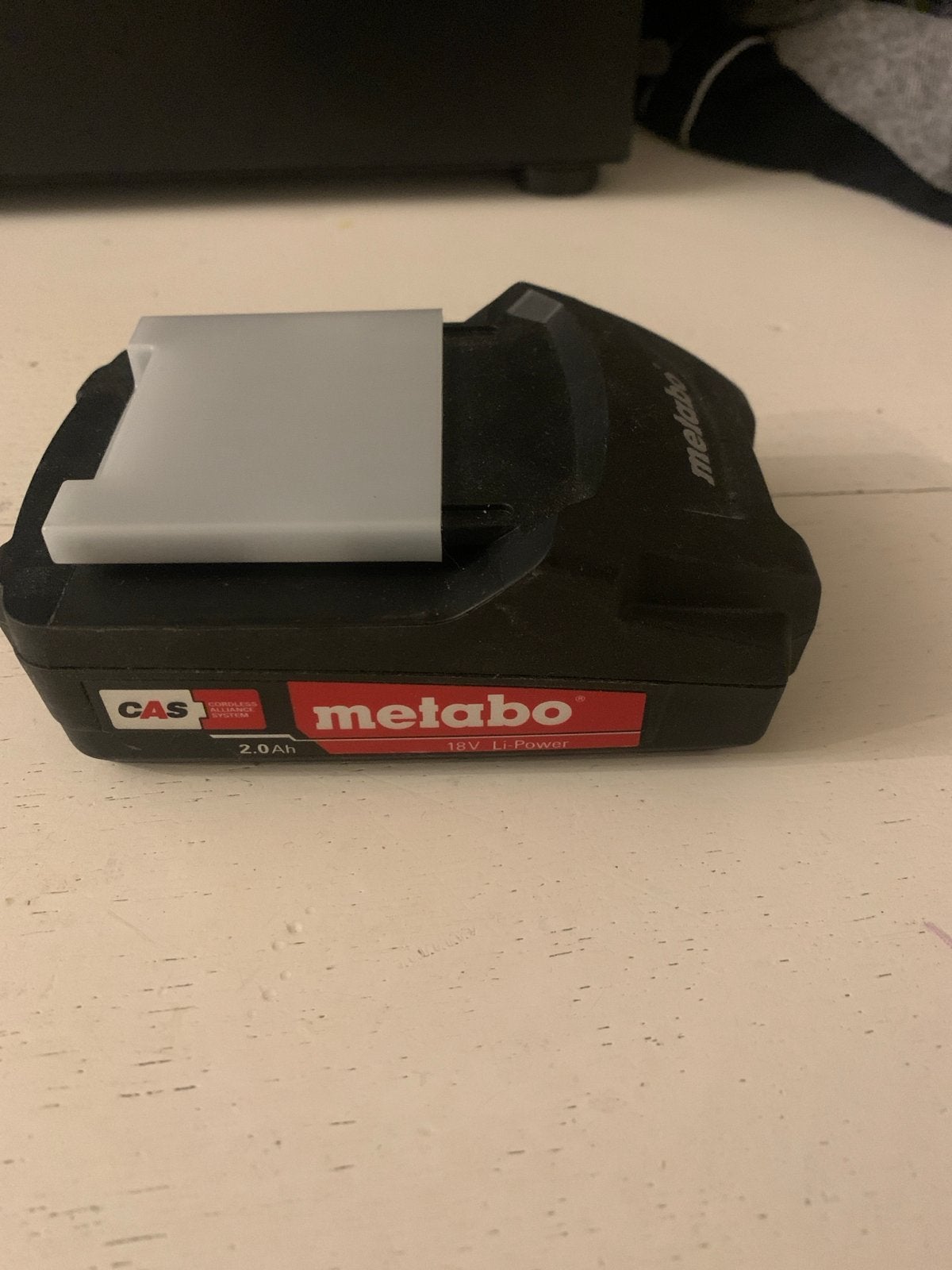 Metabo 18V Li-Power Accu 2.0Ah - Nieuw zonder doos