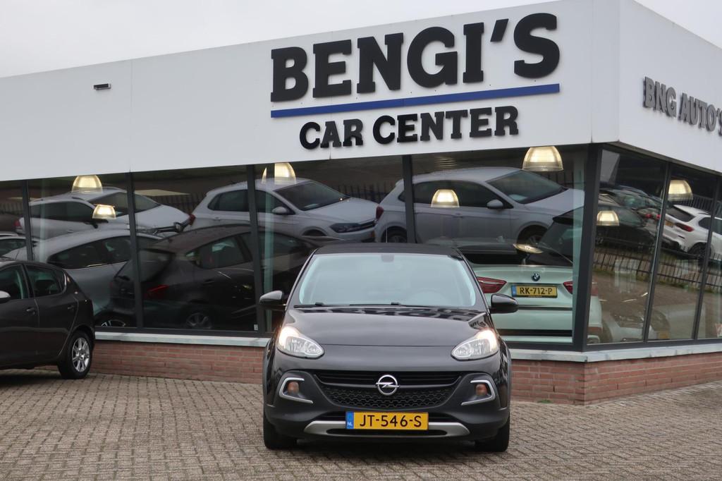 Opel ADAM 1.0 Turbo Rocks 2e EIG_CLIMA_CRUIS_OPENDAK_17-INCH, Auto's, Opel, Voorwielaandrijving, Bluetooth, ADAM, 1041 kg
