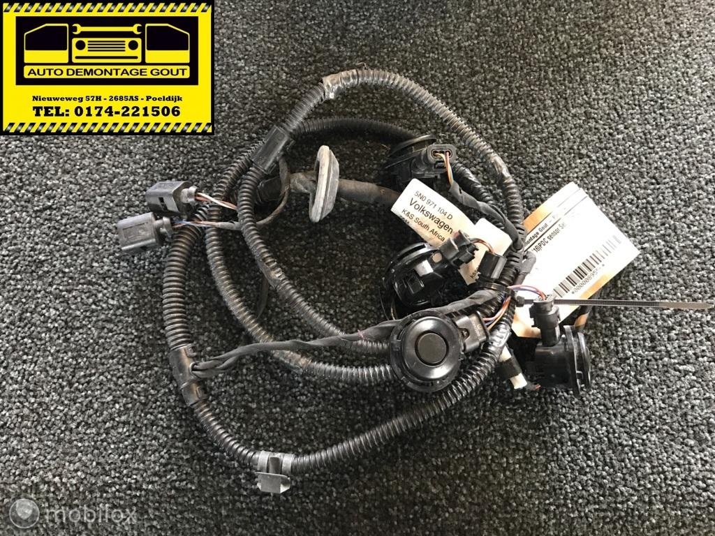 Volkswagen Tiguan ('07-'16)PDC sensor Set 3C0973203, Auto-onderdelen, Gebruikt, Volkswagen, Ophalen of Verzenden, Volkswagen