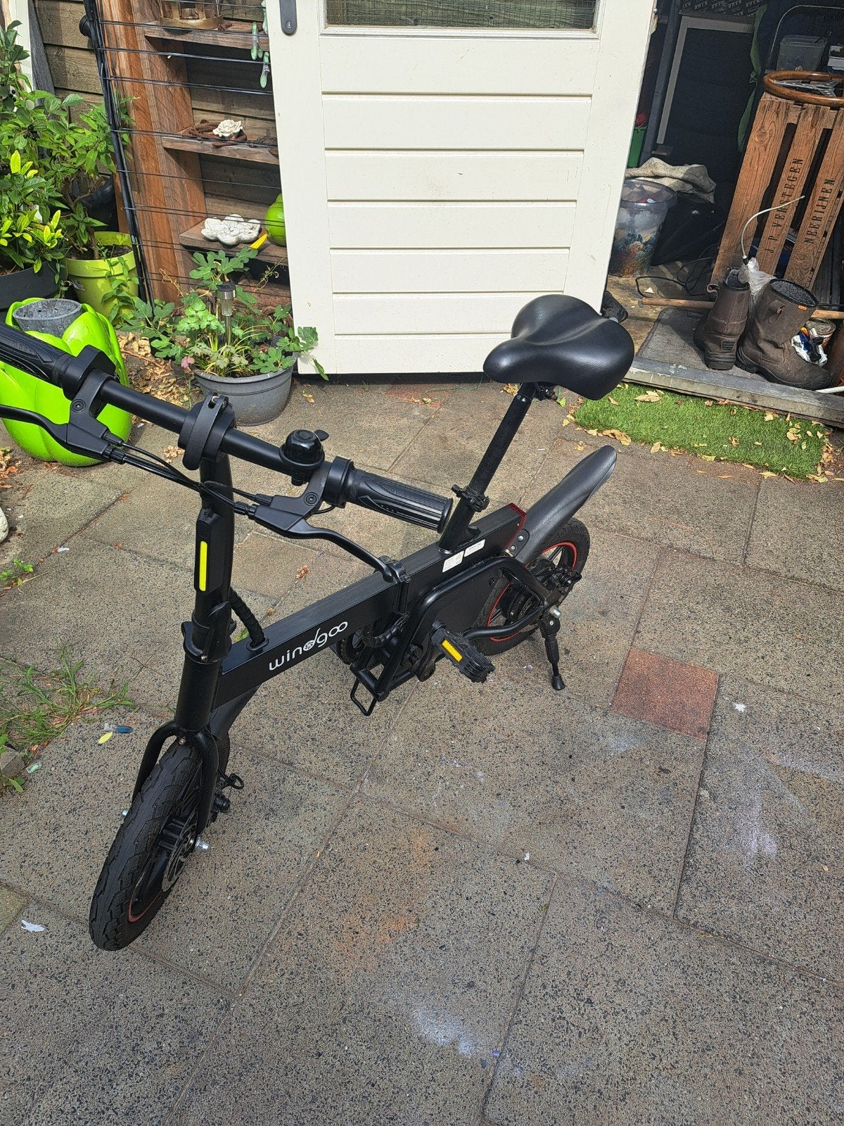 Windgoo B20 vouwfiets - Zo goed als nieuw, slechts 260km!, Zo goed als nieuw, Minder dan 47 cm, 30 tot 50 km per accu, Ophalen