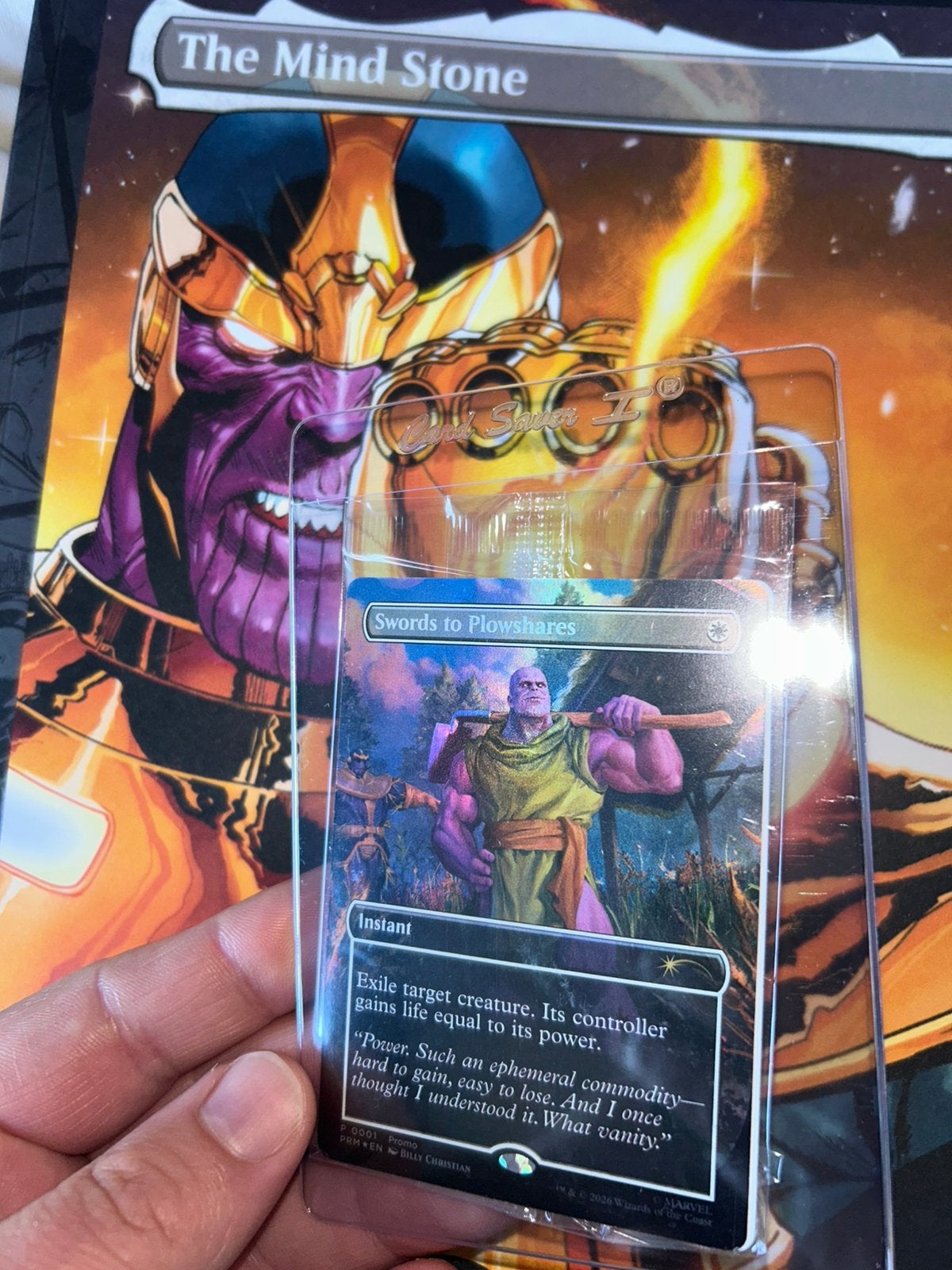 PSA Magazine the mind stone Thanos Magic The Gathering kaart, Ophalen of Verzenden, Nieuw
