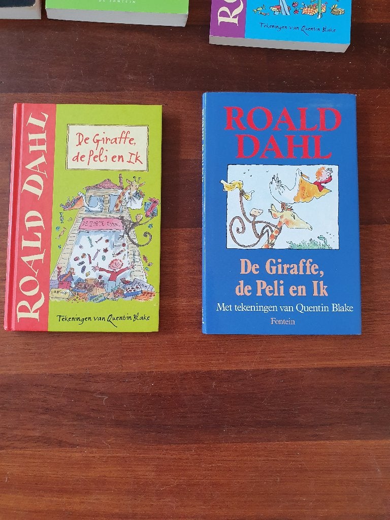 DE  GIRAFFE,  DE  PELI  EN  IK  van  Roald Dahl  , Boeken, Ophalen of Verzenden, Gelezen, Fictie algemeen