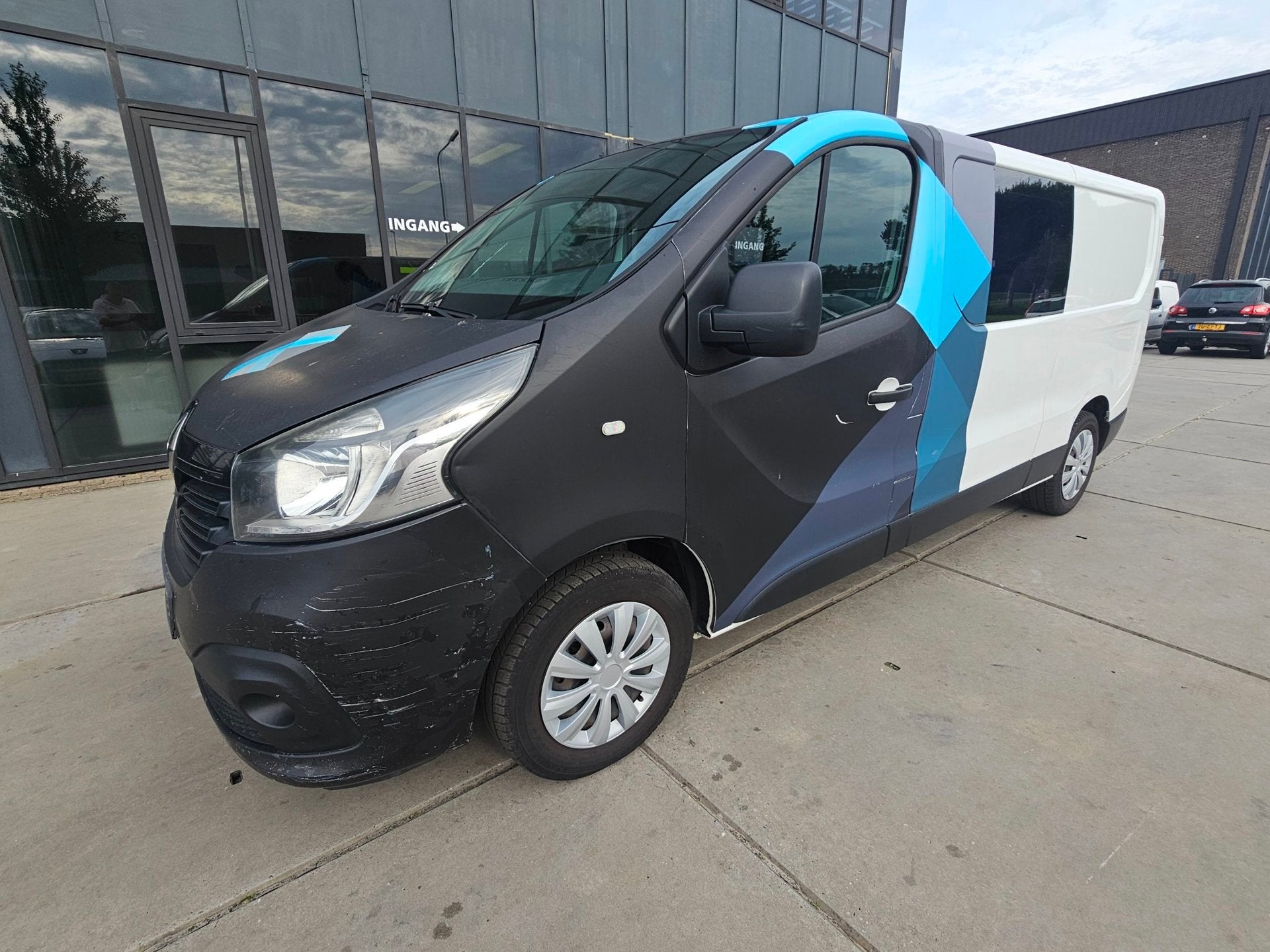 Renault Trafic 1.6 dCi T29 L2H1 Comfort - Airco - Dubbele Ca, Voorwielaandrijving, Gebruikt, Renault, Wit