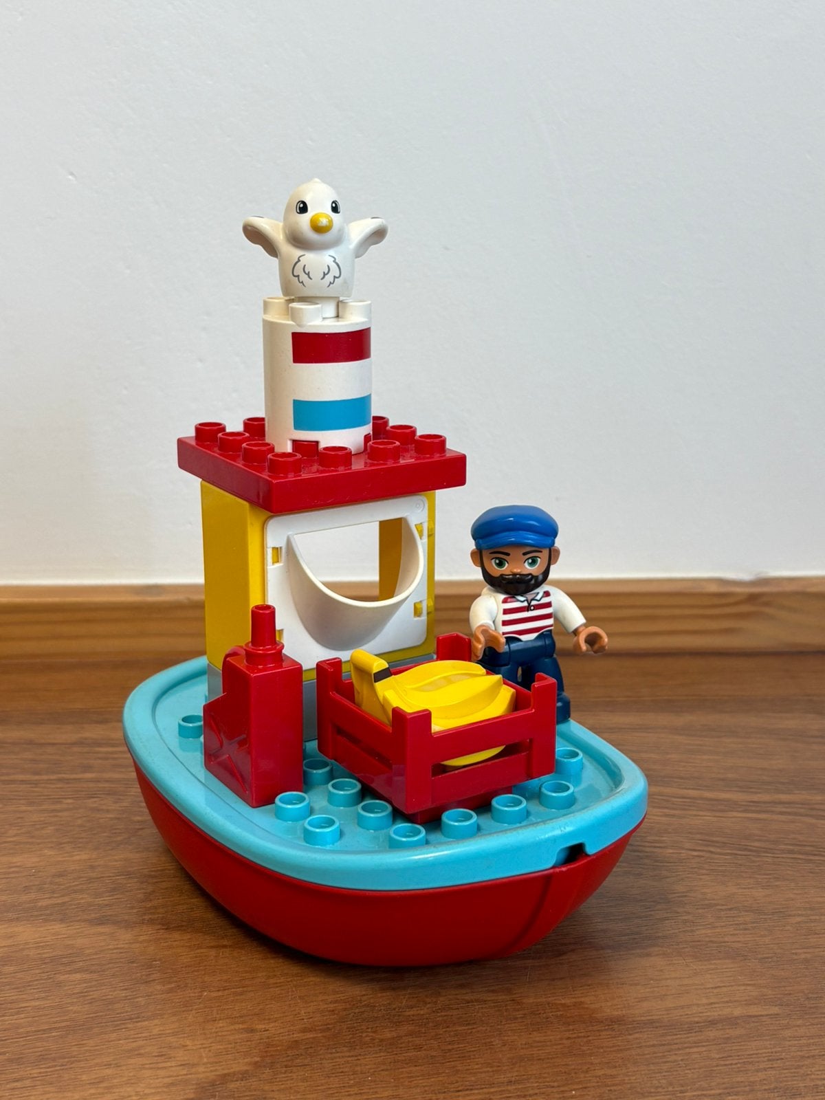 Duplo boot met matroos, Ophalen of Verzenden, Zo goed als nieuw, Complete set, Duplo