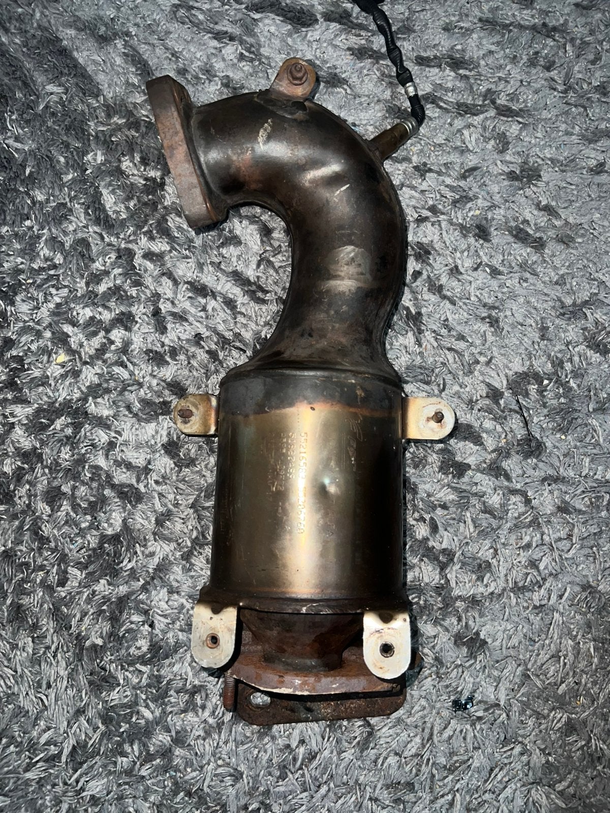 Orginele abarth grande punto catelisator/downpipe te koop, Ophalen of Verzenden