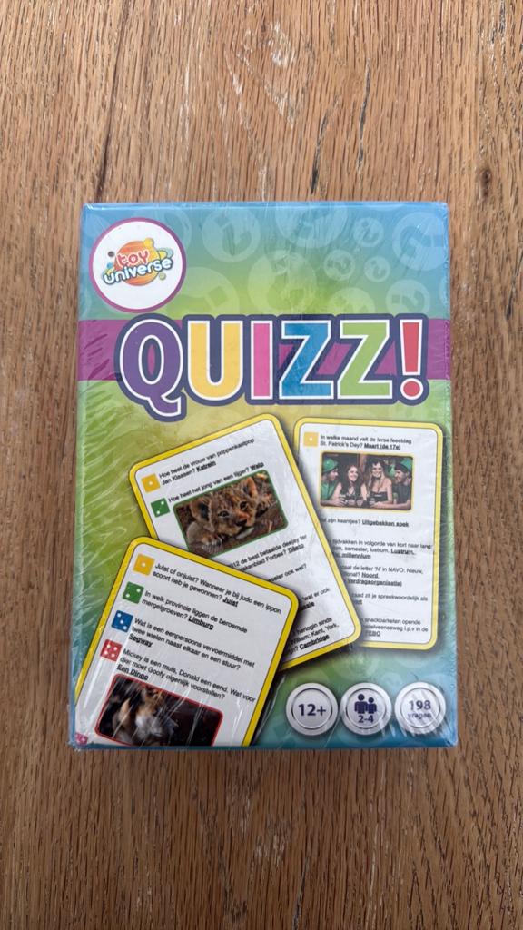 Quiz spel 12+ nieuw in verpakking, Ophalen of Verzenden, Nieuw