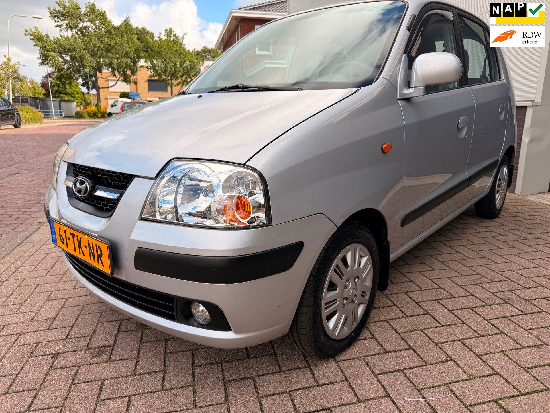 Hyundai Atos 1.1i Dynamic Cool/Automaat/Airco/Elek-pakket/1e, 31 €/maand, 4 cilinders, Origineel Nederlands, Atos