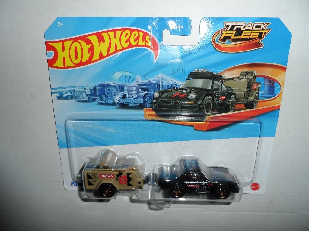 Hot Wheels Track Fleet - Porsche 911 Off-Roader - 1:64, Hobby en Vrije tijd, Modelauto's | Overige schalen, Ophalen of Verzenden