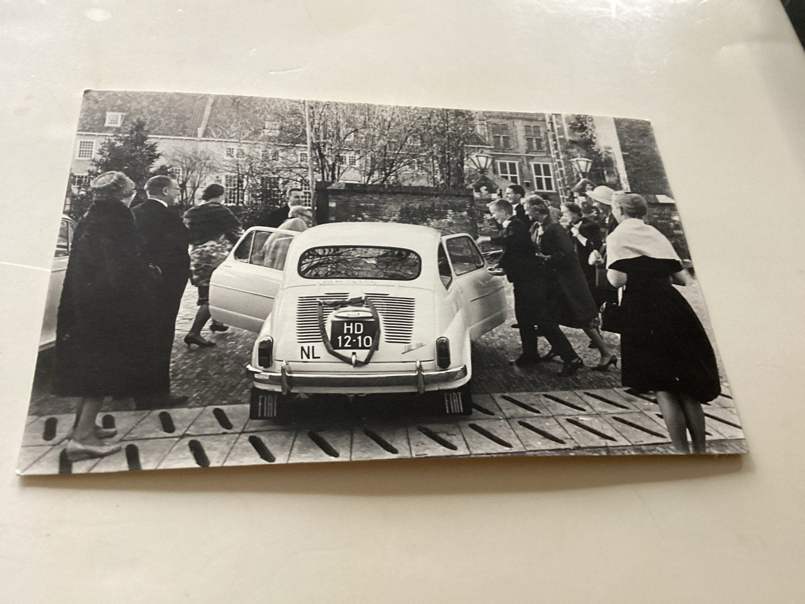 Auto foto Fiat 600 HD 12-10, jaren '60, Ophalen of Verzenden, 1960 tot 1980