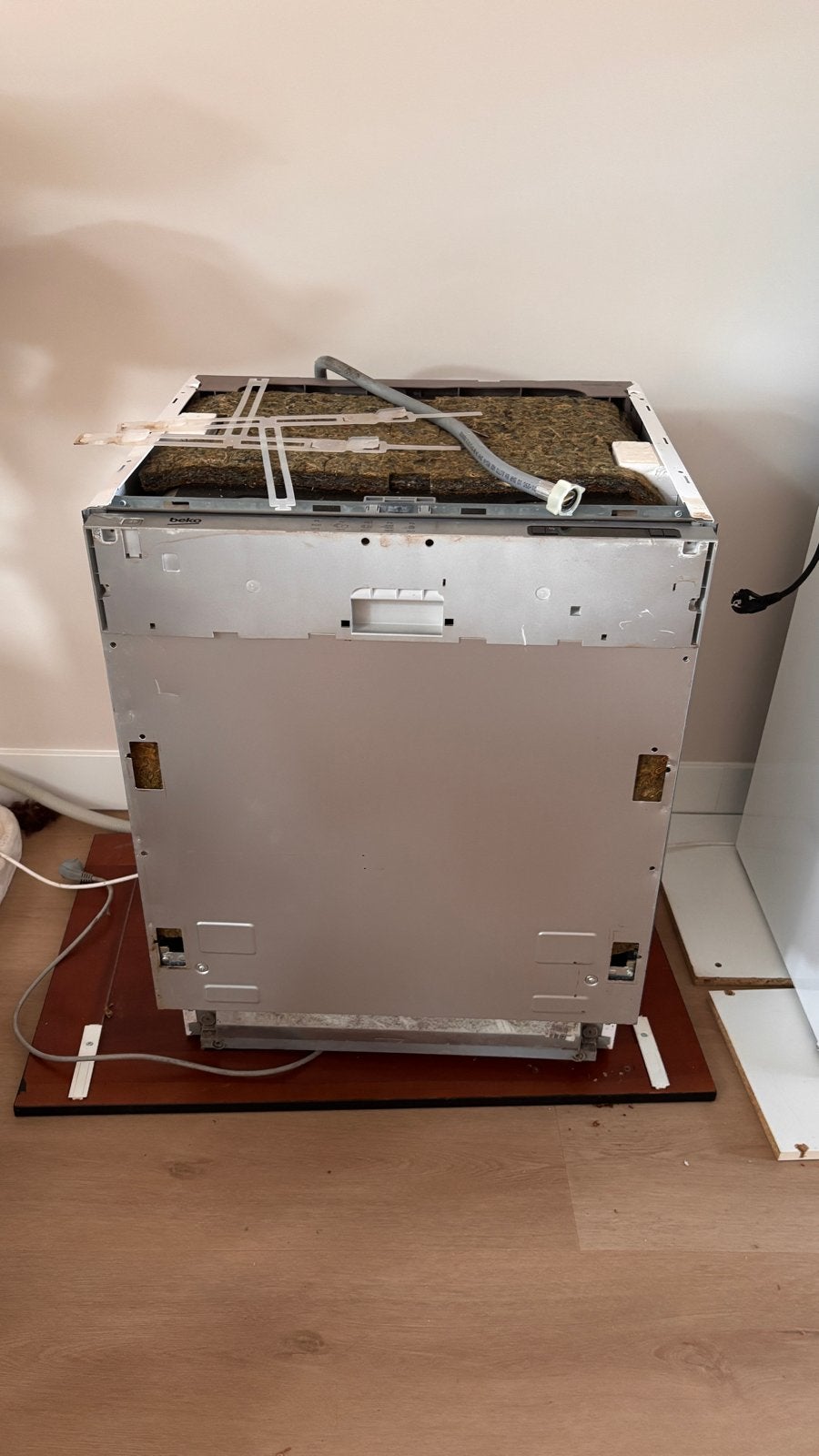 Beko inbouw vaatwasser, Witgoed en Apparatuur, Vaatwasmachines, Ophalen, Gebruikt, Minder dan 85 cm, Inbouw