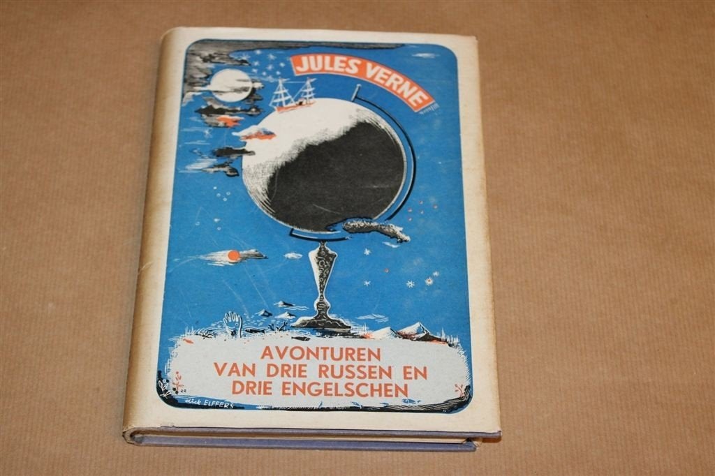 Avonturen 3 Russen, 3 Engelse — Verne, met Zeldzaam SO 1917, Ophalen of Verzenden, Gelezen