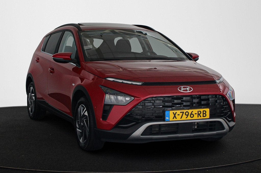 Hyundai Bayon 1.0 T-GDI Premium Sky Schuifdak Stuur-Stoelver, Voorwielaandrijving, Gebruikt, 1095 kg, Origineel Nederlands