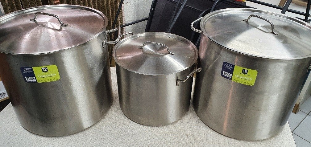kookpotten INOX TGFF, Huis en Inrichting, Keuken | Potten en Pannen, Ophalen, Overige materialen, Nieuw, Kookpan