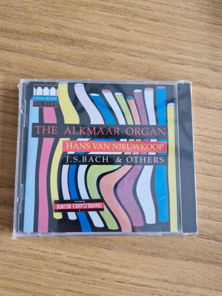 Orgel CD: Hans van Nieuwkoop - The Alkmaar Organ (J.S. Bach), Cd's en Dvd's, Ophalen of Verzenden, Barok, Nieuw in verpakking