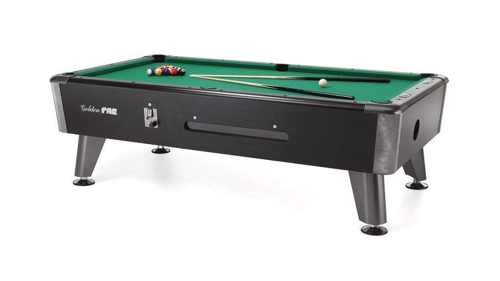 FAS Pooltafel Golden 9ft Zwart Pooltafelland muntinvoer, Verzenden, Nieuw, Pooltafel