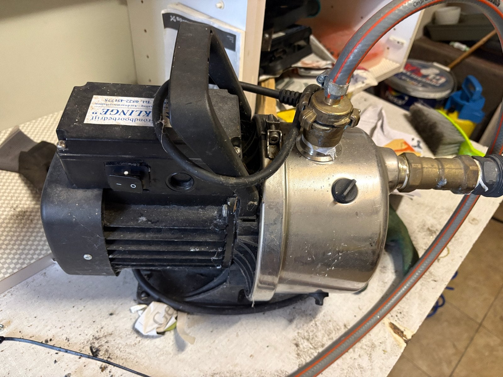 Grundfos JP 5 B-A-CVBP-C-Y Hydrofoorpomp - Werkend, Ophalen, Gebruikt, Elektrisch, Hydrofoorpomp