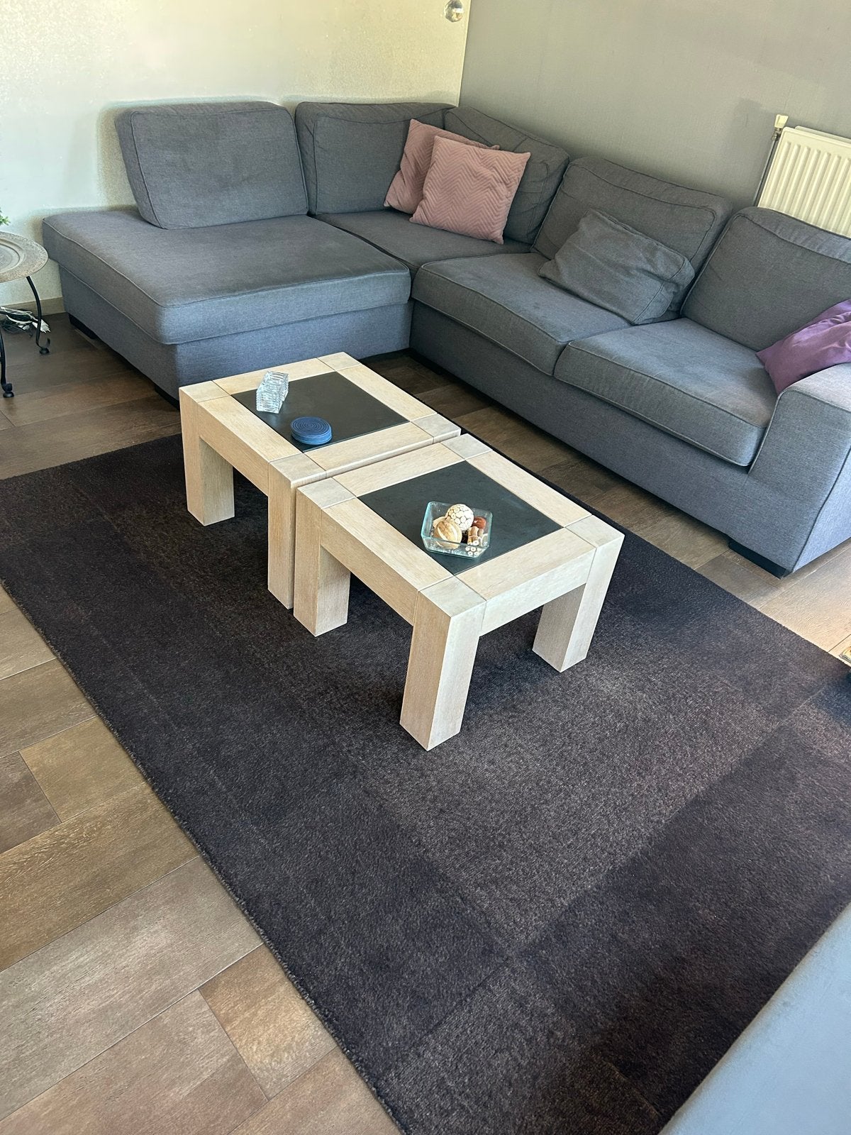 Bruin vloerkleed - perfect voor jouw woonkamer!, Huis en Inrichting, Stoffering | Tapijten en Kleden, Ophalen, Gebruikt, Bruin
