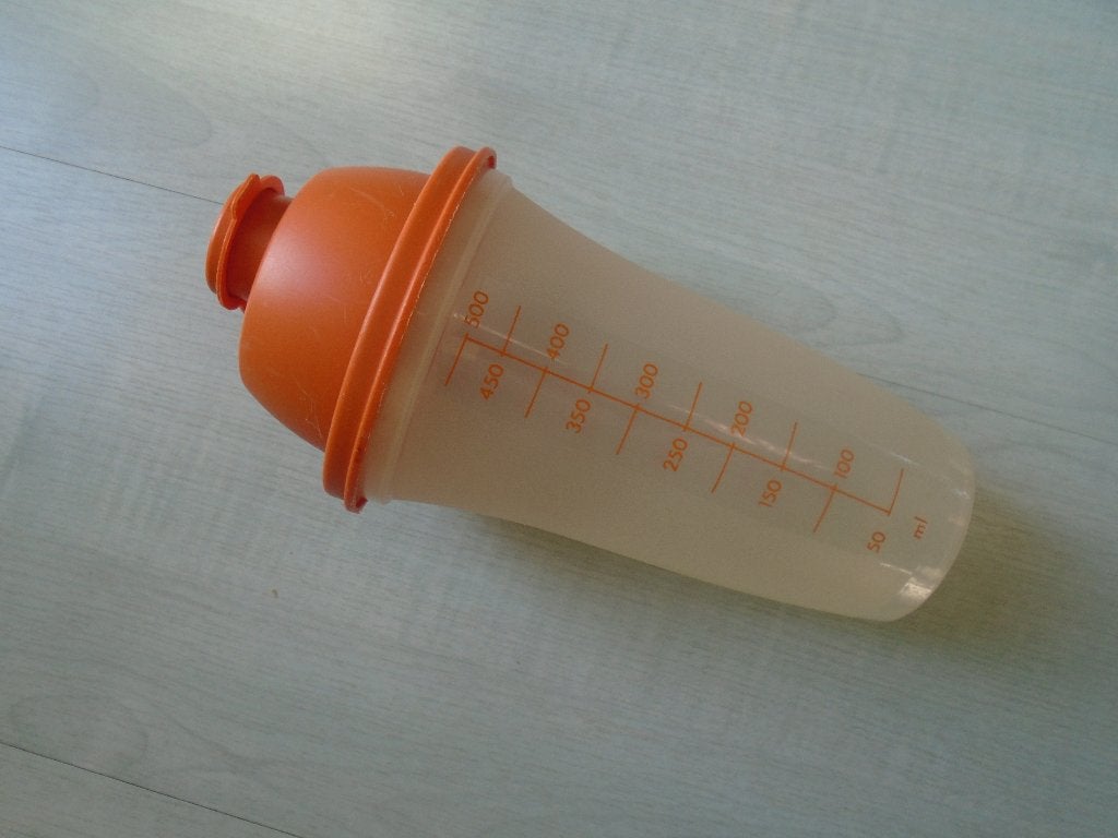 quickshaker, tupperware, Huis en Inrichting, Ophalen of Verzenden, Zo goed als nieuw, Oranje, Overige typen