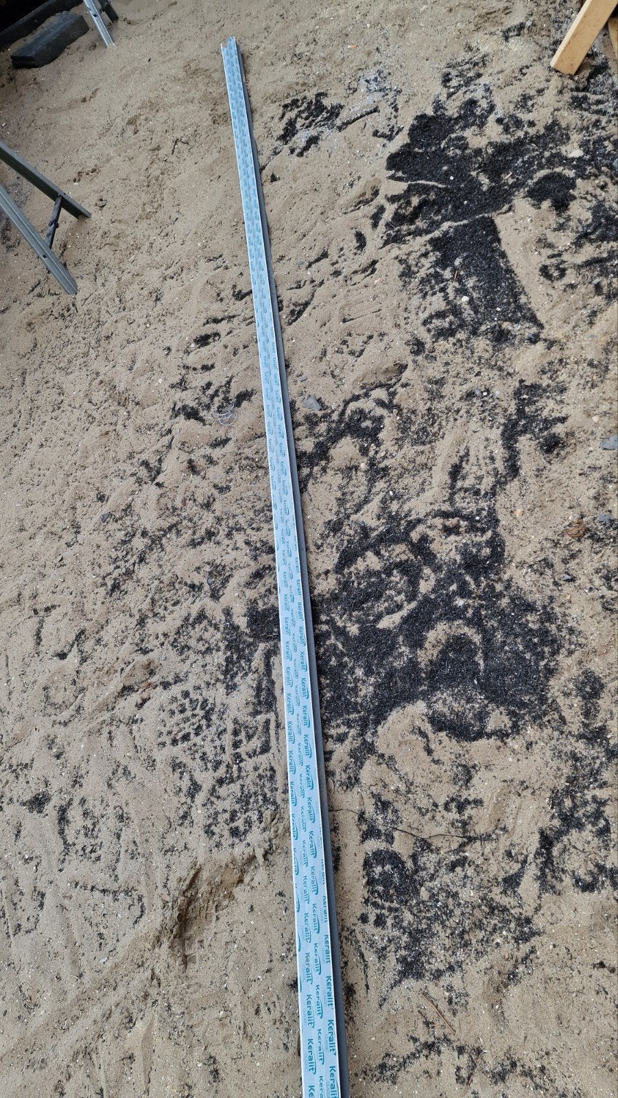 Keraliet aansluitprofiel wit RAL 9016 - 470cm, Ophalen, Kunststof, Overige typen, Nieuw