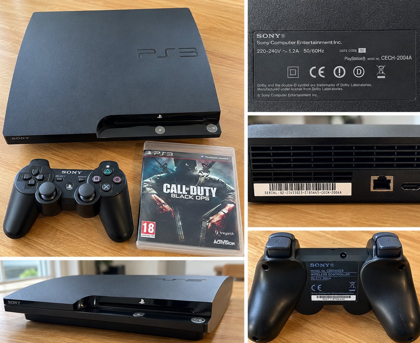 Sony PlayStation 3 Slim 120GB + controller + Call of Duty, Ophalen, Zo goed als nieuw
