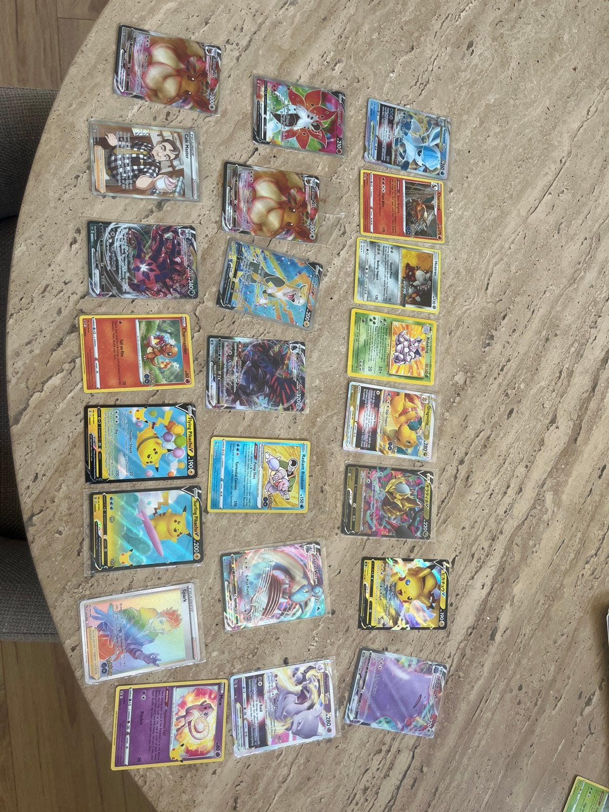 Zeldzame Pokémon kaarten - V, VMAX, Full Art, Glanzend, Ophalen, Nieuw, Meerdere kaarten, Foil