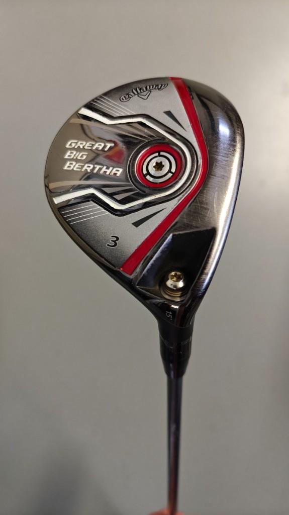 Callaway Great Big Bertha 3 wood 15 gr rechts regular flex, Gebruikt, Callaway, Onbekend, Ophalen of Verzenden