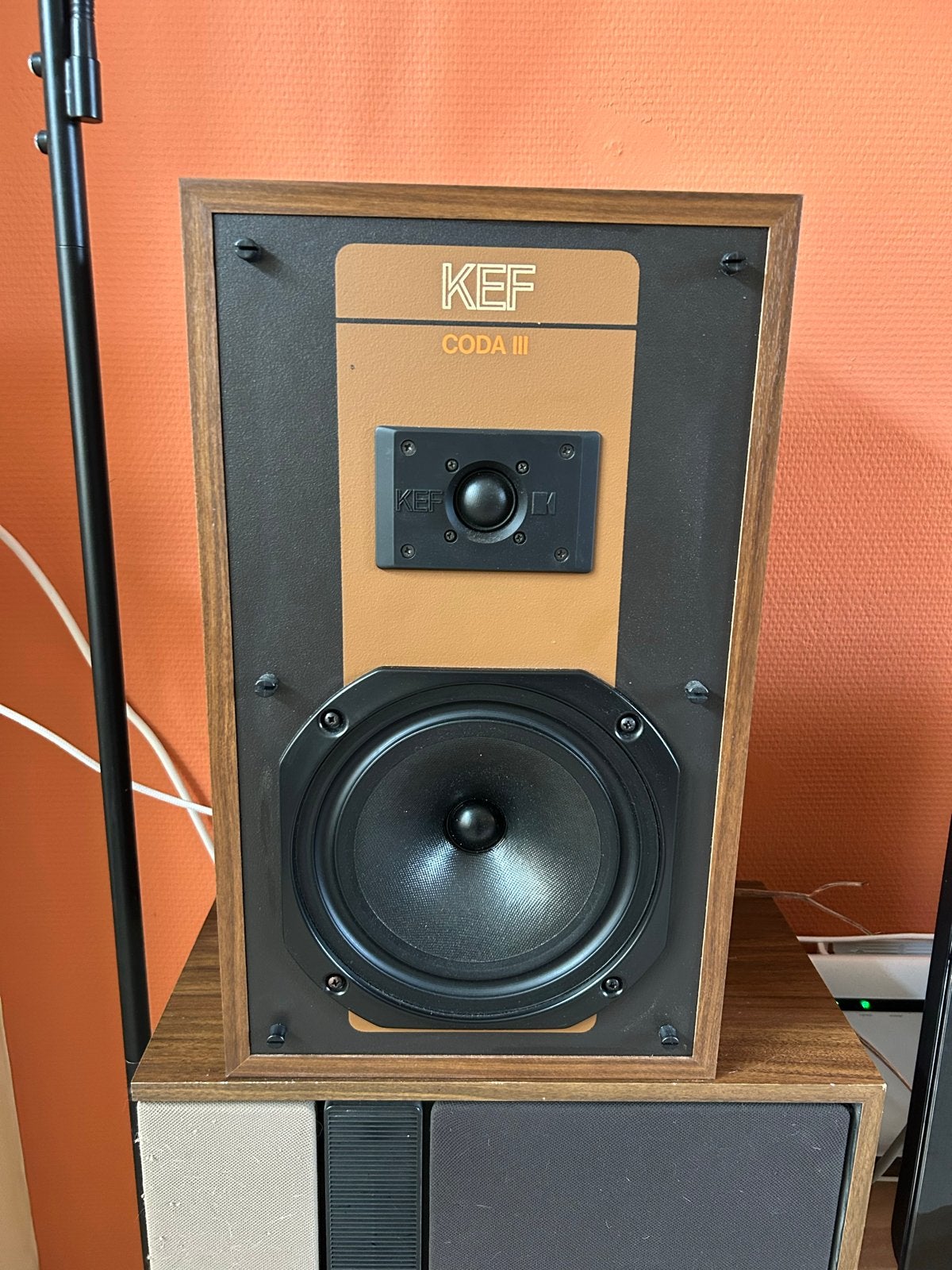 KEF Coda III / Coda 3 enkele luidspreker, Ophalen, Gebruikt, Boekenplank luidspreker, KEF
