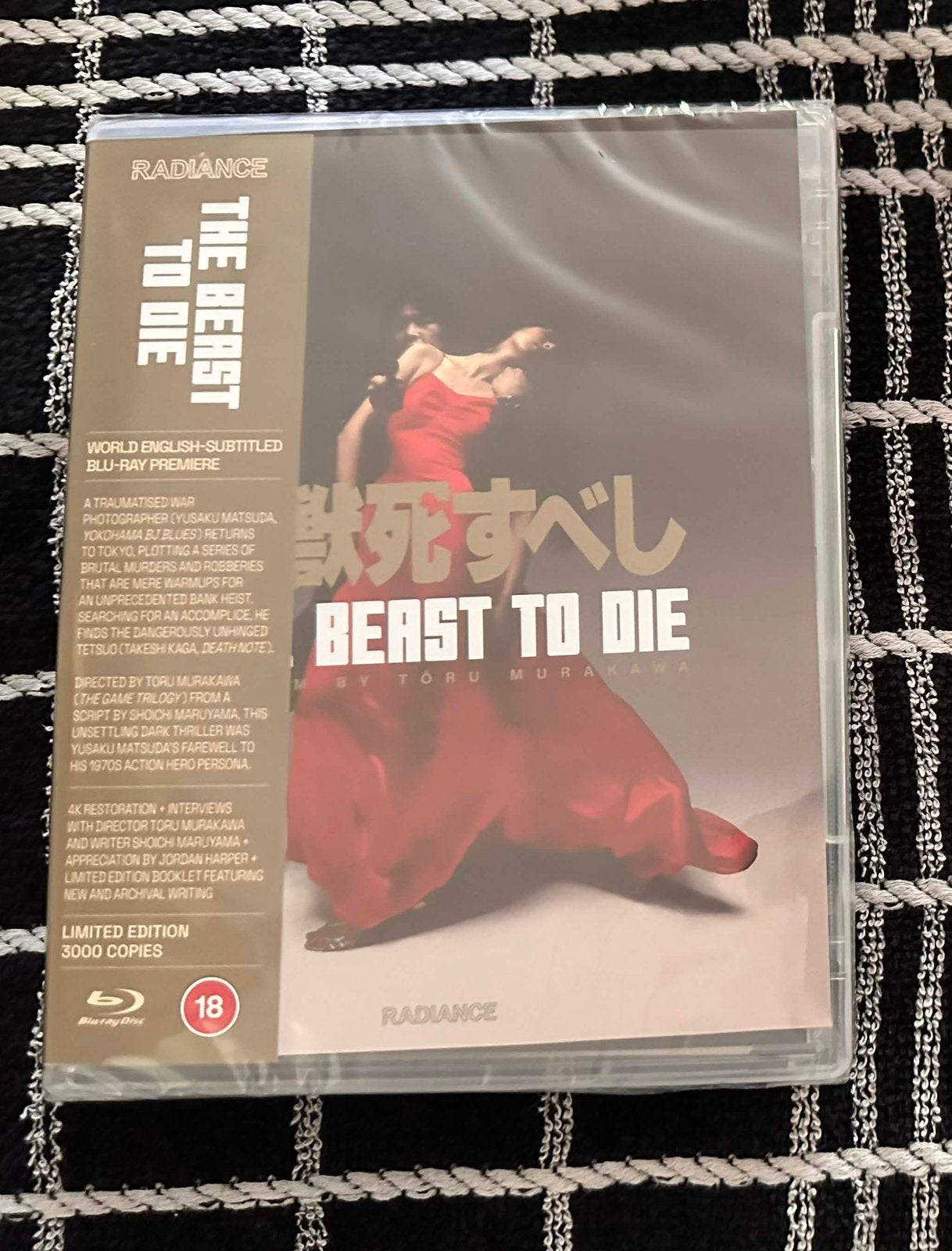 The Beast to Die LE Blu-ray (Radiance Films), Cd's en Dvd's, Blu-ray, Inclusief extra's, Verzenden, Engels, Filmhuis