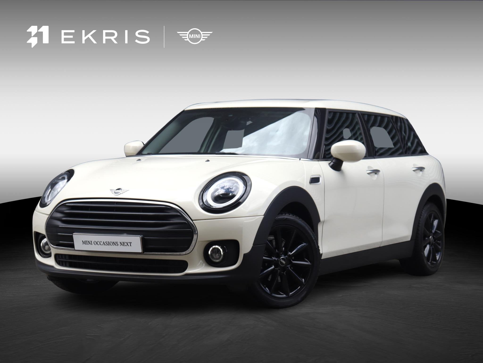 MINI Clubman One | Cruise Control + Apple Carplay + Parkeers, Stof, Gebruikt, Wit, Handgeschakeld