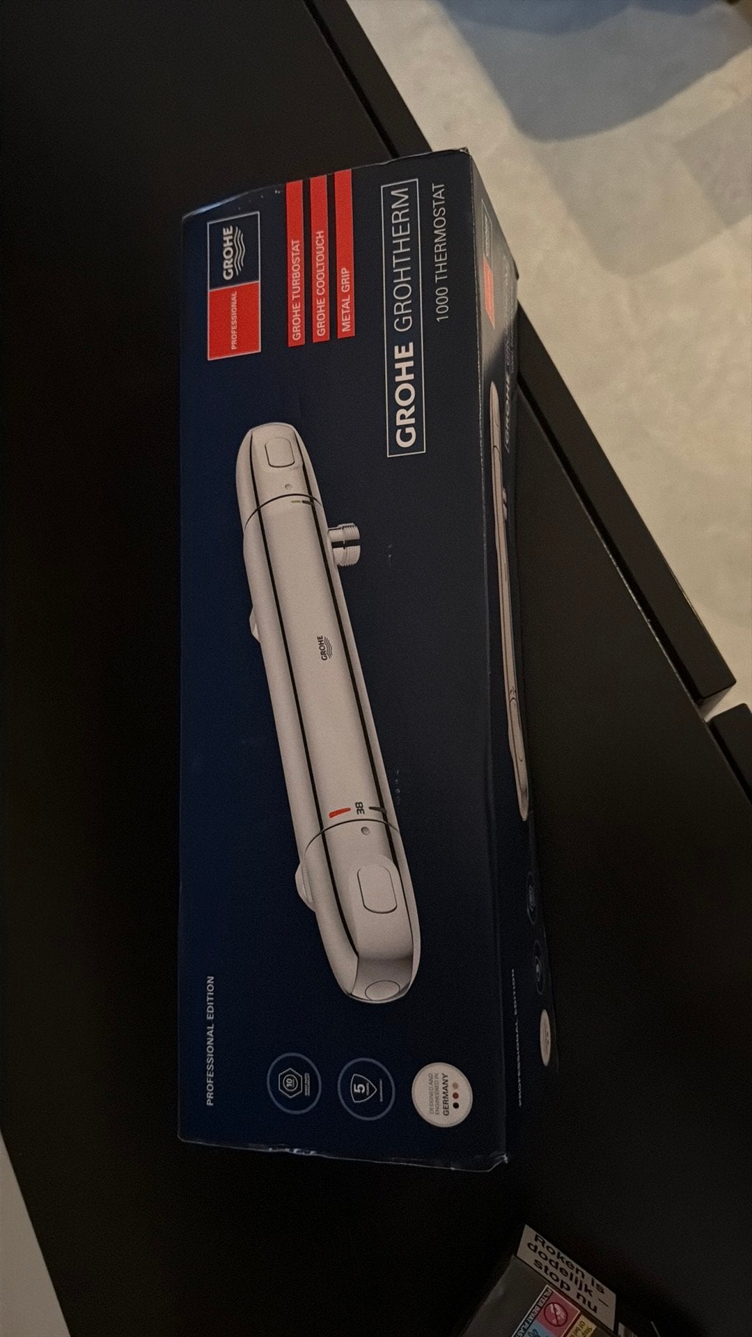 NIEUW! Grohe 1000 thermostat douchekraan, Ophalen, Nieuw, Chroom, Douche