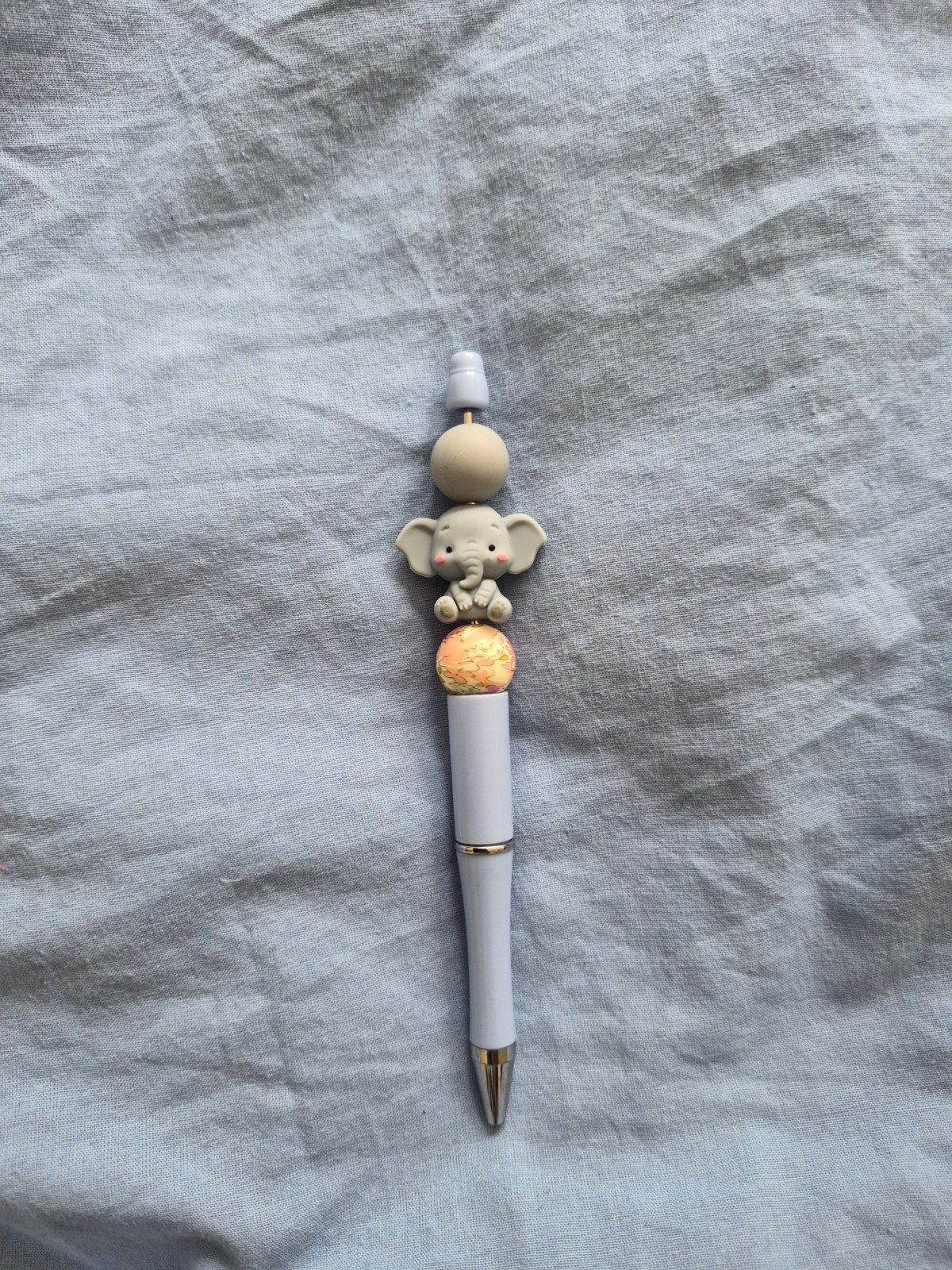 Kralen pen met olifant, Ophalen of Verzenden, Nieuw