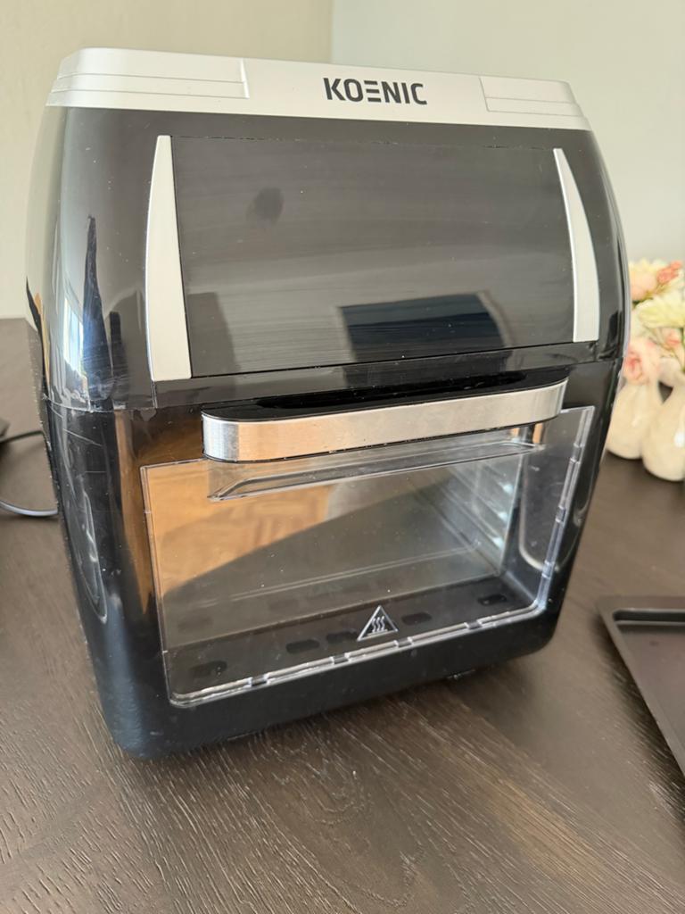 Koenic Airfryer met extra onderdelen - Ophalen in Aachen, Witgoed en Apparatuur, Airfryers, Ophalen of Verzenden, Gebruikt, Airfryer