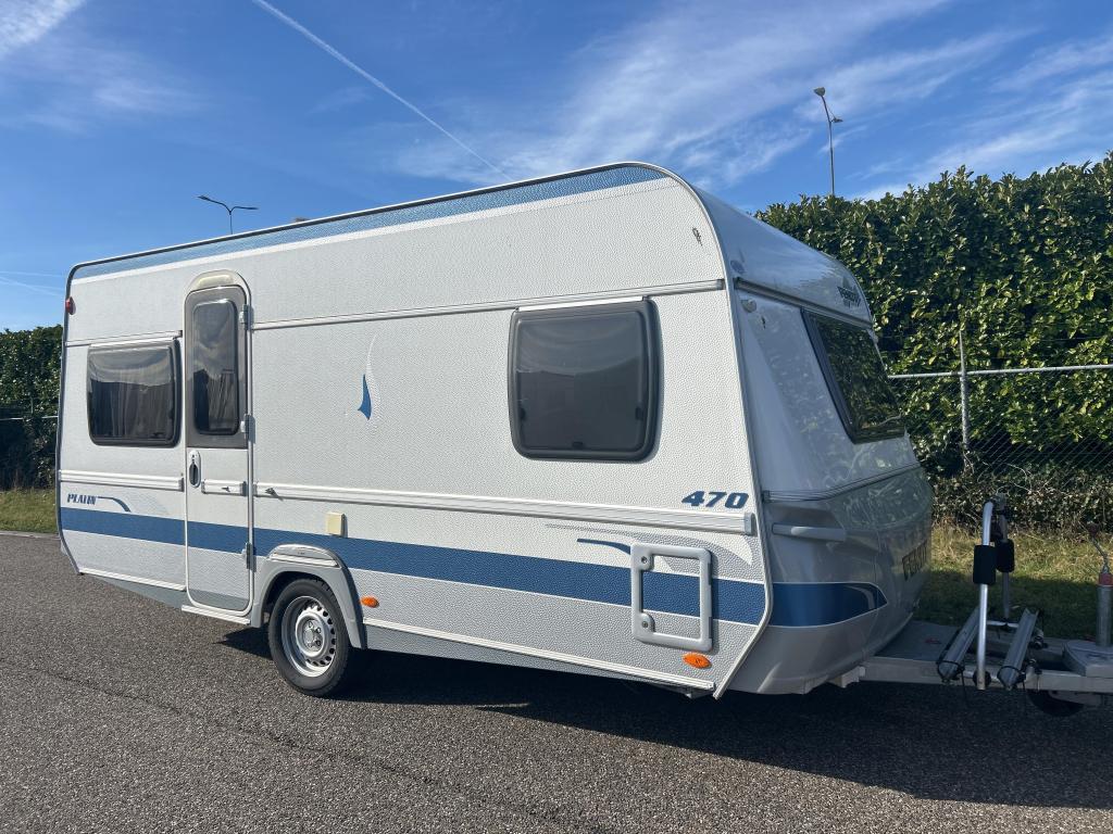 Fendt Platin 470 TF VOORTENT FRANS BED, Caravans en Kamperen, Caravans, Gewerbepark Ost 26 86690 Mertingen, Duitsland, Rondzit
