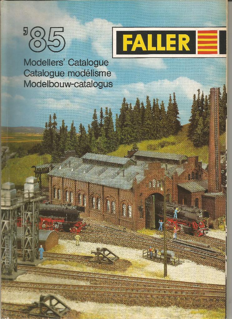 Faller catalogus '85, Hobby en Vrije tijd, Overige merken, Gelijkstroom of Wisselstroom, Zo goed als nieuw, Boek, Tijdschrift of Catalogus