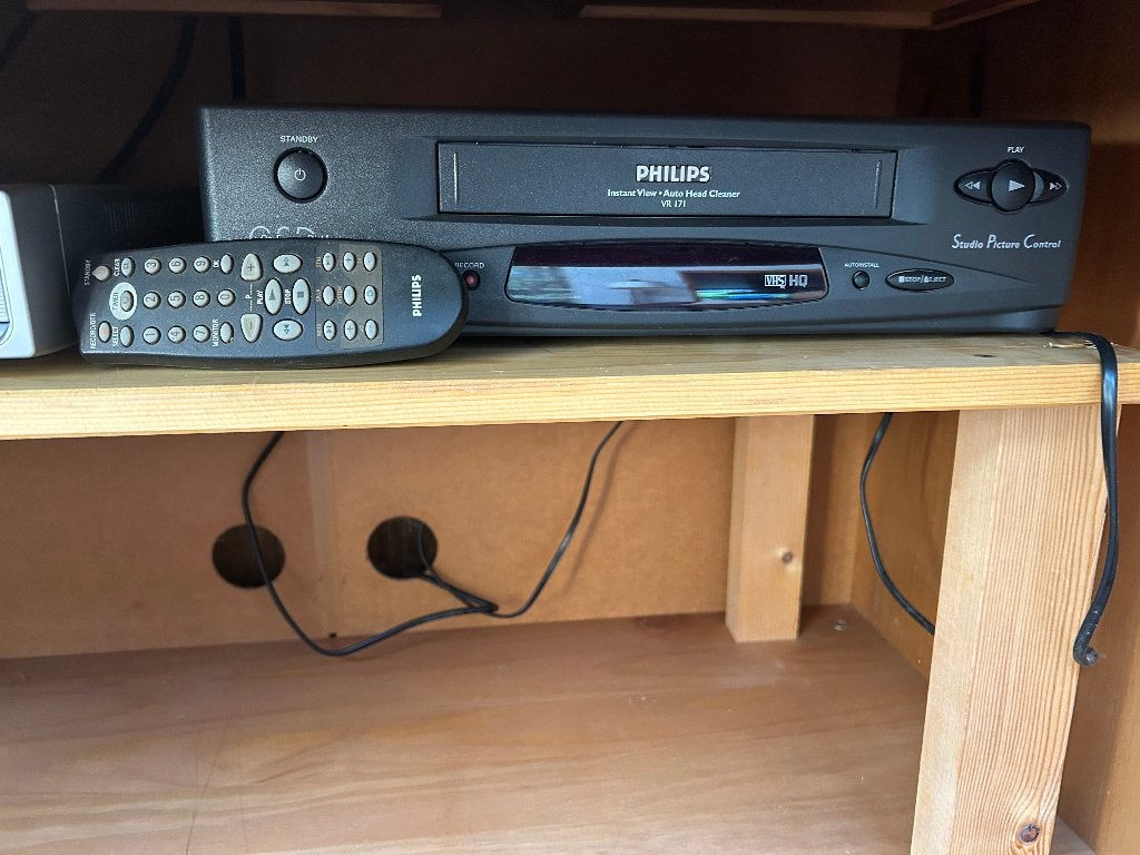 Philips VHS recorder/speler, Ophalen, Gebruikt
