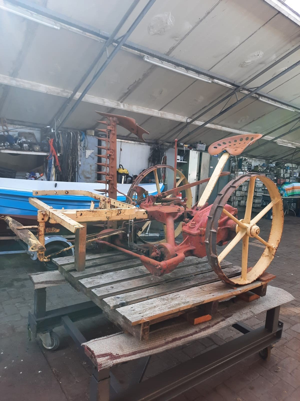 Maaimachine voor achter een paard uit +/-1920, Ophalen, Gebruikt, 50 cm of meer