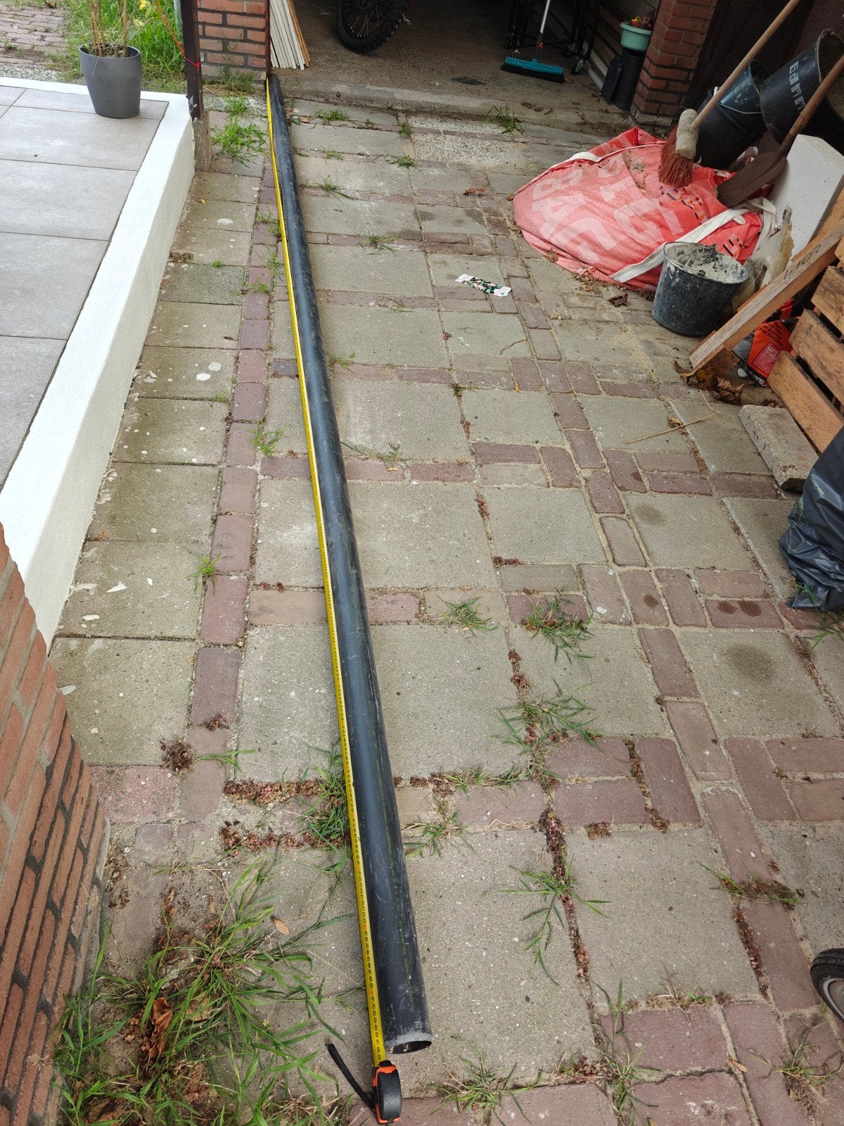 Dyka PP afvoerbuis 75 x 3.0 - 5 meter (ongebruikt), Ophalen, Afvoer, Pvc, 60 tot 80 mm