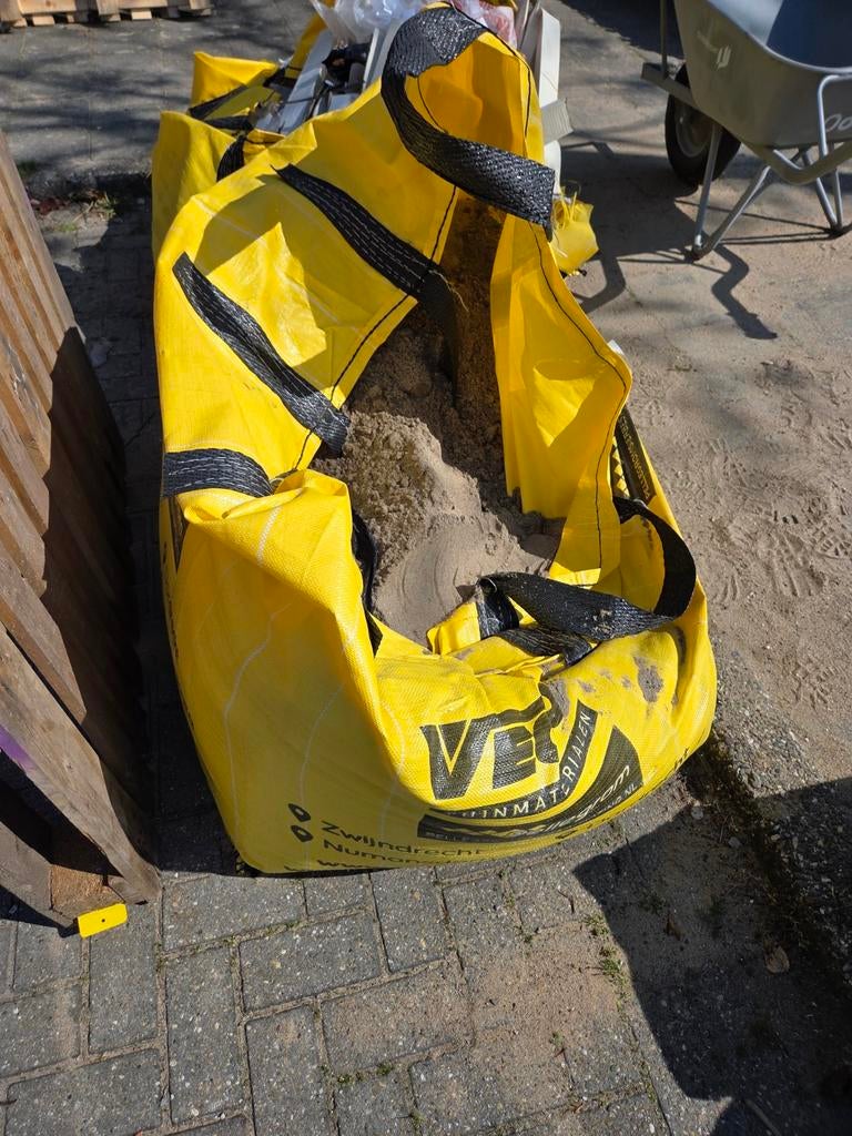 1 kuub zand, Tuin en Terras, Zand, Ophalen, Nieuw, Ophoogzand