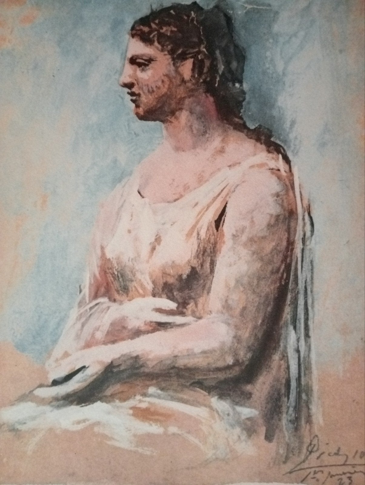 Pablo Picasso offset prent, Ophalen of Verzenden