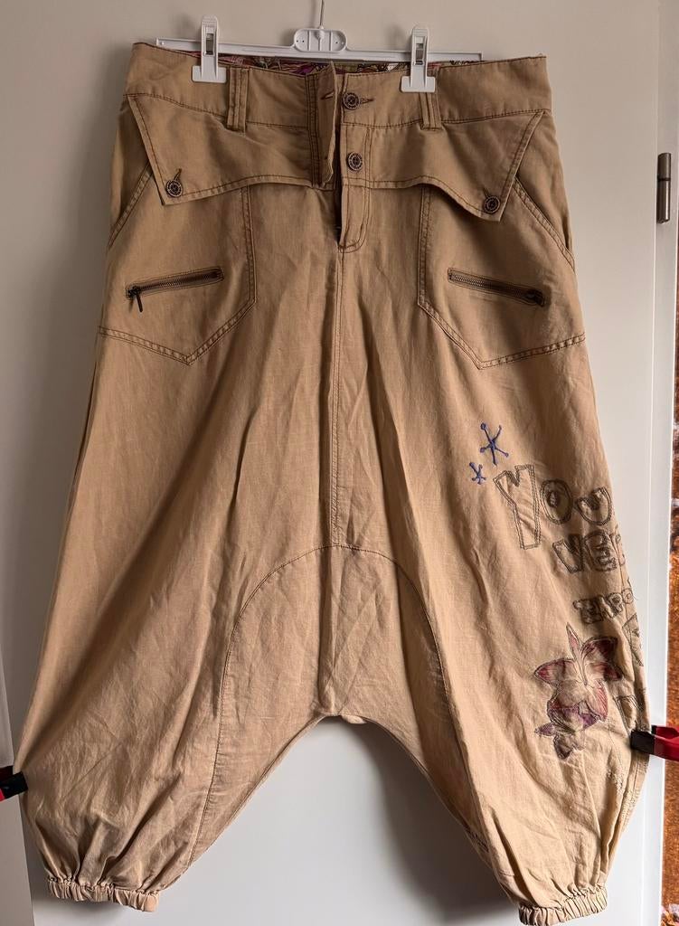 Desigual broek maat 32, Zwart, Ophalen of Verzenden, Zo goed als nieuw, Maat 34 (XS) of kleiner